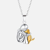 Olivia - Collar con colgante de perro