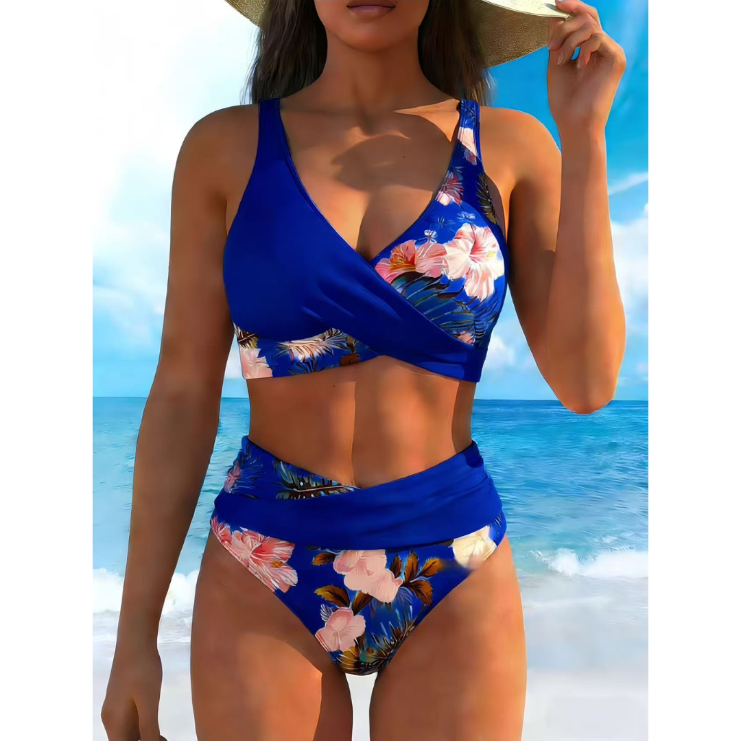 Sisi | Bikini con Detalle Frontal Retorcido y Cintura Alta