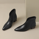 Camila - Botines de Tacón Bajo