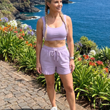 Lysem | Conjunto de Top Sin Mangas y Shorts