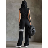 Daniëla | Conjunto Deportivo con Capucha y Detalles de Rayas Laterales