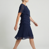 DELACROIX | Vestido Camille de Media Longitud en Tejido Suave