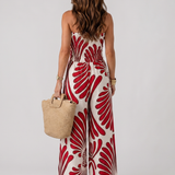 Dyman | Vestido Maxi Sin Tirantes con Silueta Fluida