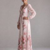 Musal | Vestido Midi de Manga Larga con Caída Natural