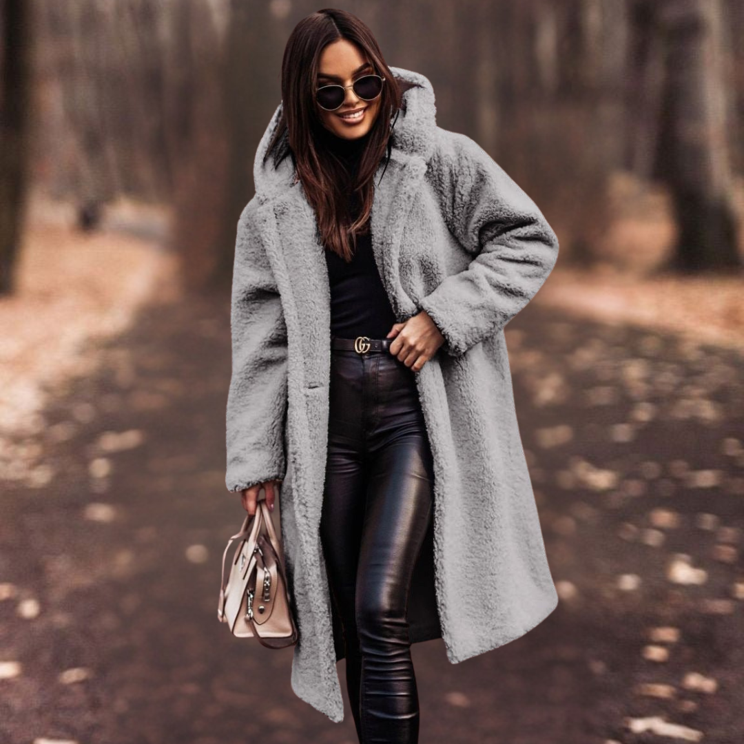Agnes | Abrigo de Invierno con Capucha para Mujeres