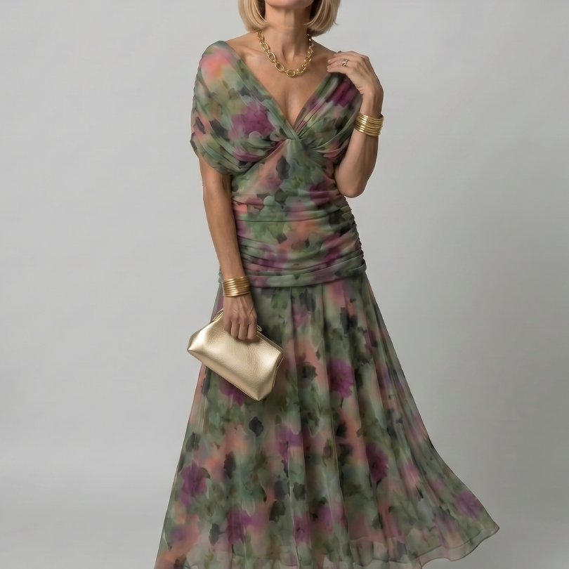 Calen | Off-Shoulder Midi Dress