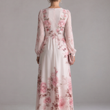 Musal | Vestido Midi de Manga Larga con Caída Natural