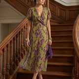 Virel | Vestido Midi Floral Casual