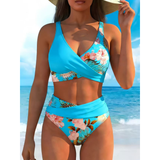 Sisi | Bikini con Detalle Frontal Retorcido y Cintura Alta