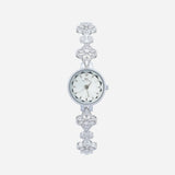 Mia® - Reloj dorado adornado con cristales