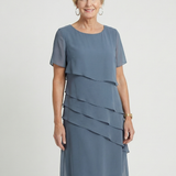 DELACROIX | Vestido Camille de Media Longitud en Tejido Suave