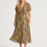 Virel | Vestido Midi Floral Casual