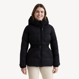 Dalia | Abrigo de Invierno Acolchado con Cinturón