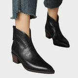 Camila - Botines de Tacón Bajo