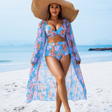 Piso | Set de Bikini de 3 Piezas con Cobertura Gratuita