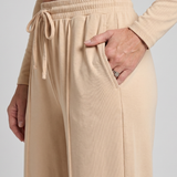 Avam | Conjunto de Top Corto de Manga Larga y Pantalones