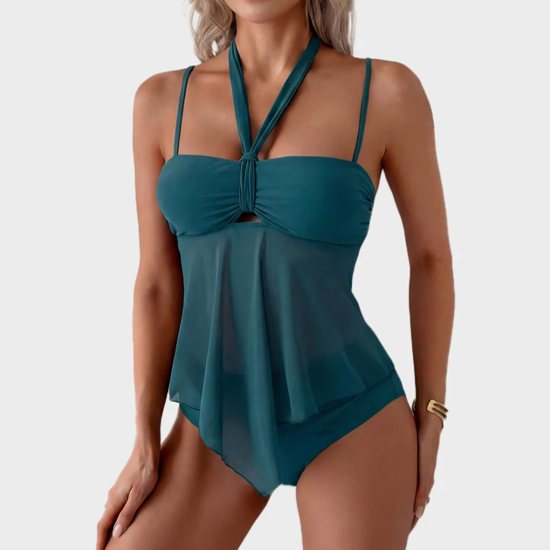 Roos | Conjunto de Bikini de Malla Primavera