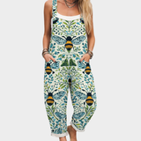 DLEACROIX | Pantalón Salopette Impreso y Confortable