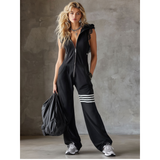 Daniëla | Conjunto Deportivo con Capucha y Detalles de Rayas Laterales