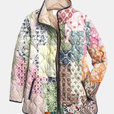 SURI | Chaqueta Casual Acolchada con Diseño Floral