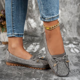 Sabine – Mocasines suaves y confortables con elegante lazo