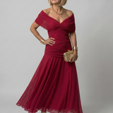 Calen | Off-Shoulder Midi Dress
