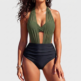 Sabine | Bikini de Corte Alto 2 en 1 con Control Abdomen