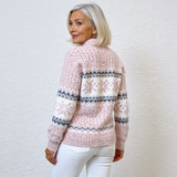 Caroline | Suéter Vintage de Estilo Islandés