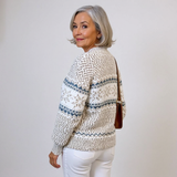 Caroline | Suéter Vintage de Estilo Islandés