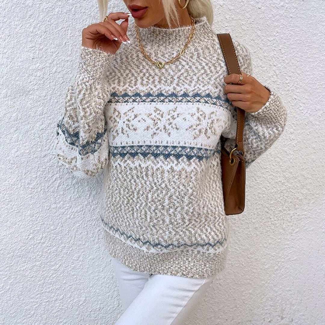 Caroline | Suéter Vintage de Estilo Islandés