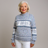 Caroline | Suéter Vintage de Estilo Islandés
