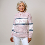 Caroline | Suéter Vintage de Estilo Islandés