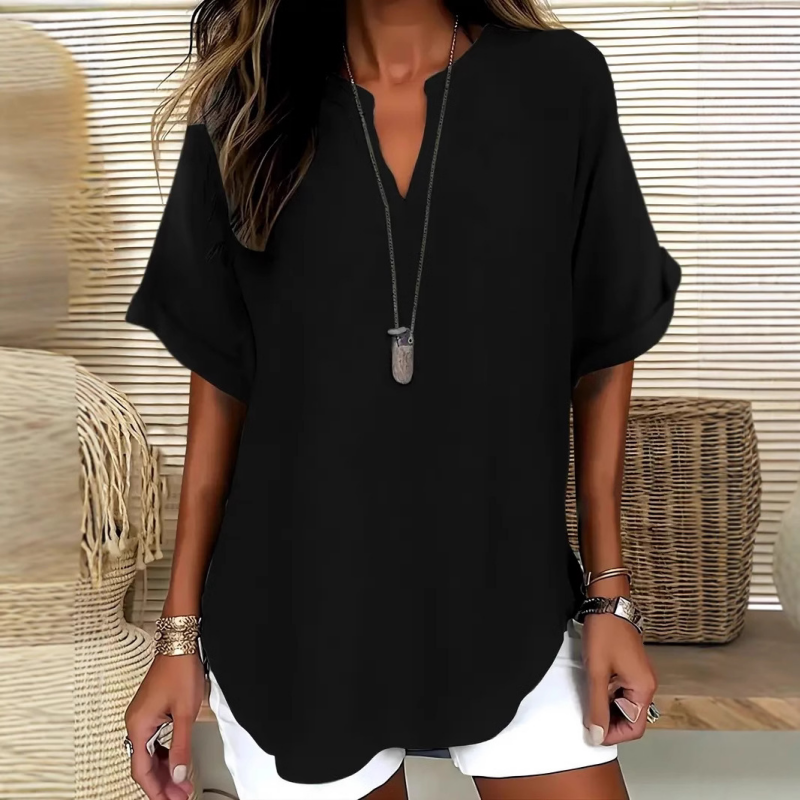 Danielle | V-Neck Flattering Top