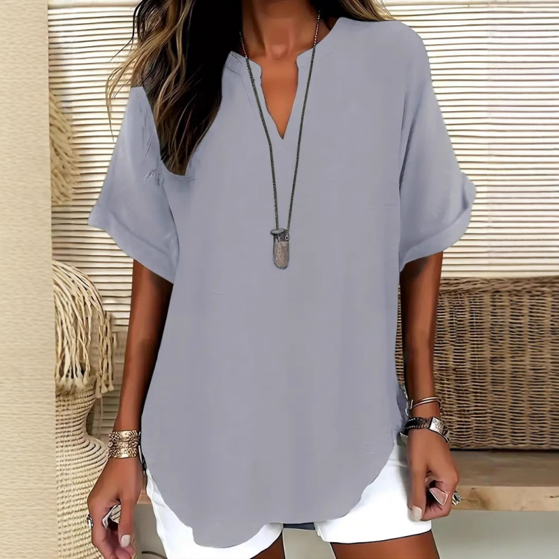 Danielle | V-Neck Flattering Top