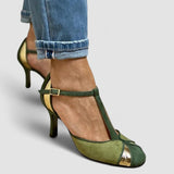 Taviana | Últimas sandalias de punta cerrada con diseño en T