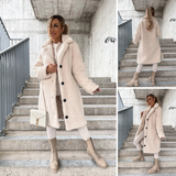 Elora™ | Abrigo Largo de Teddy para Mujeres