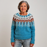 Elaine | Suéter de lana vintage de Islandia