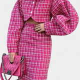Ella | Conjunto de tejido de tweed