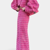 Ella | Conjunto de tejido de tweed