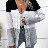 Elorah | Bicolor Knit Jacket