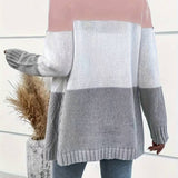 Elorah | Bicolor Knit Jacket
