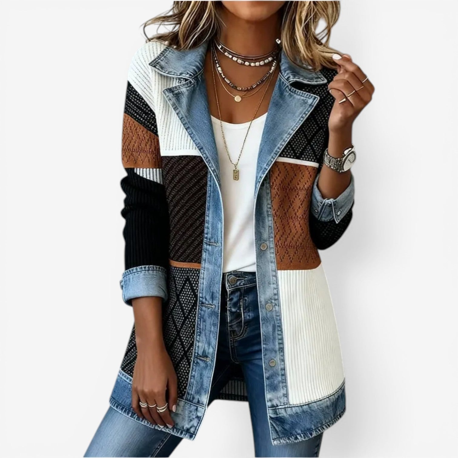 Liv | Chaqueta de Denim Casual