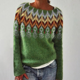 Emily | Suéter Vintage de Estilo Islandés
