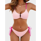 Feline | Bikini de corte alto con diseño U-string