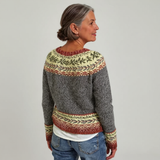 Frances | Suéter Vintage de Punto Islandés