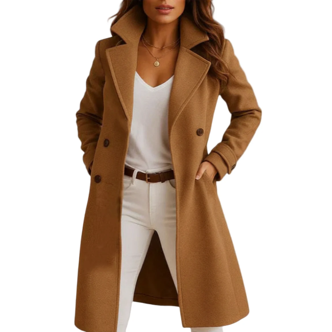 Gigi™ – Abrigo Largo y Acogedor para Mujeres