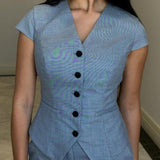 Julie | Conjunto con Escote en V