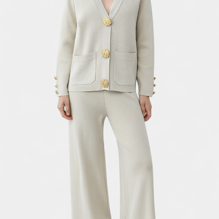 Karen | Conjunto de Manga Larga Elegante