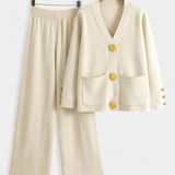 Karen | Conjunto de Manga Larga Elegante