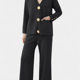 Karen | Conjunto de Manga Larga Elegante